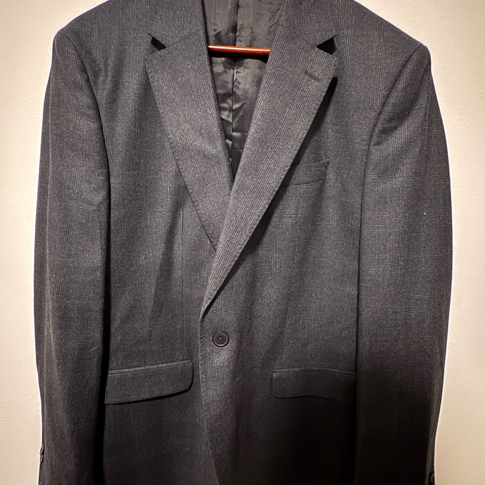 Massimo Dutti Charcoal Blazer